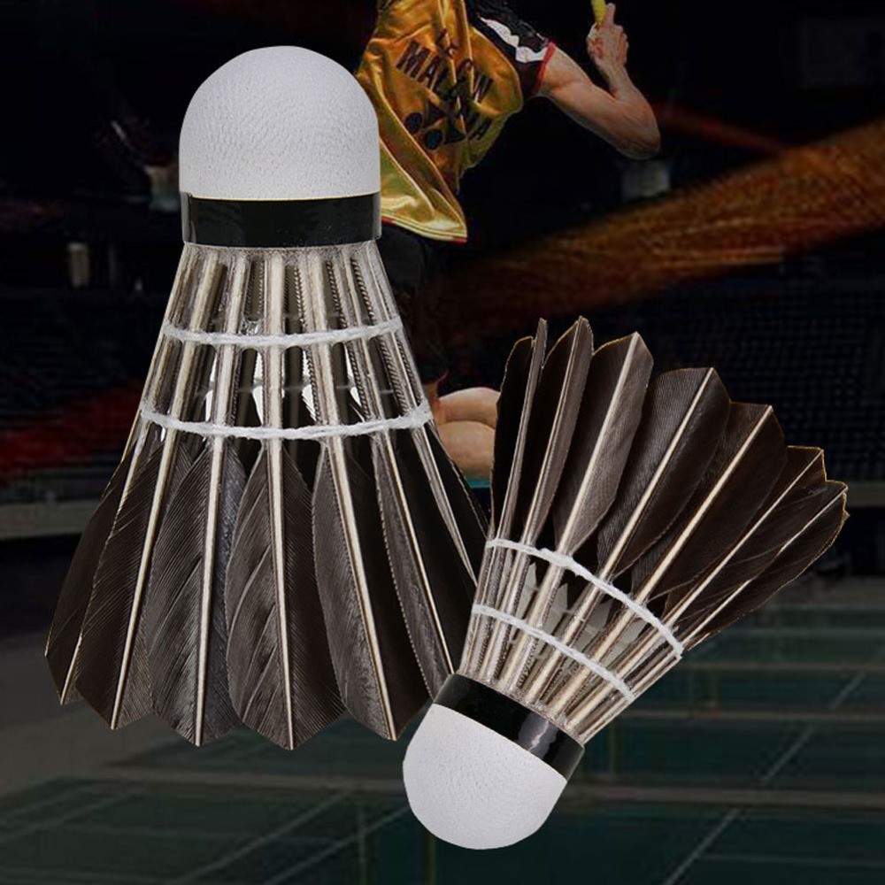 3/6/12 قطعة من ريش الإوز الأسو - مراجعة Feather Shuttlecock وسعره