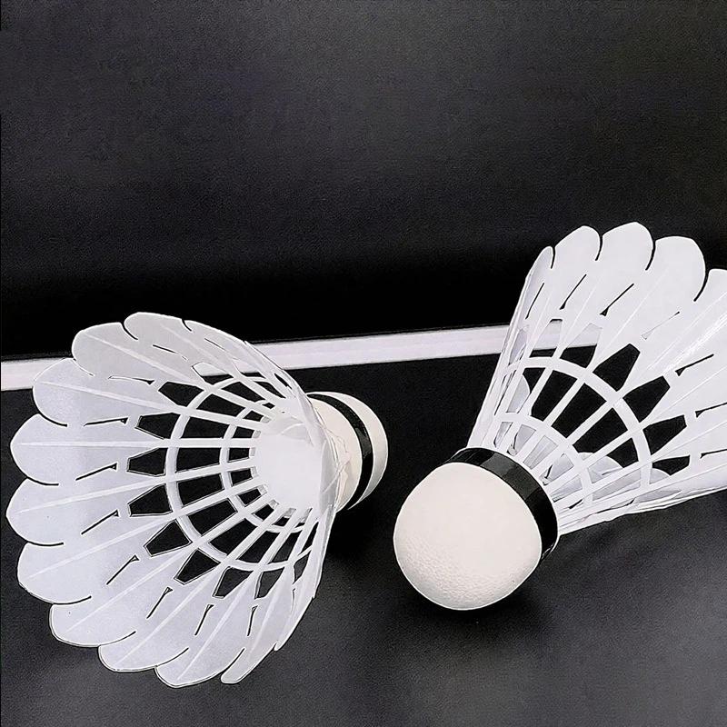 3/6/12 قطعة، كرات بادمنتون متي - مراجعة Badminton Shuttlecock وسعره