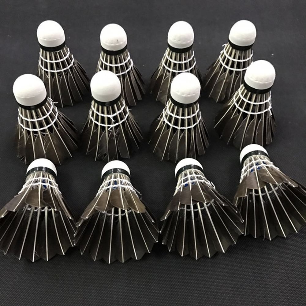 3/6/12 قطعة من ملحقات ريشة الر - مراجعة Feather Shuttlecock وسعره